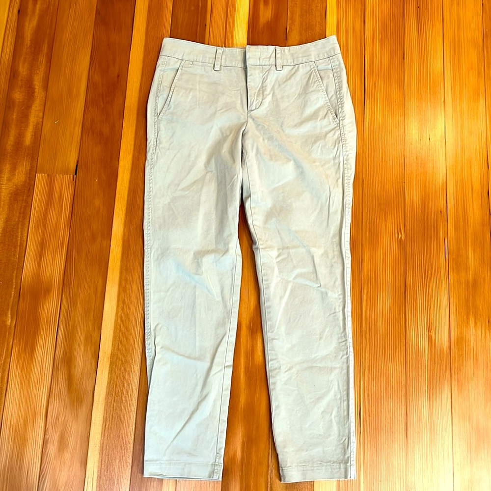 Vince Boyfriend Trouser cotton twill 2 khaki
